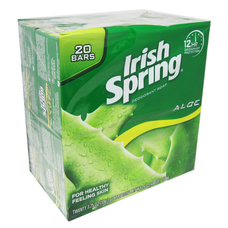 20PK IRISH SPRING BAR SOAP ALOE-4