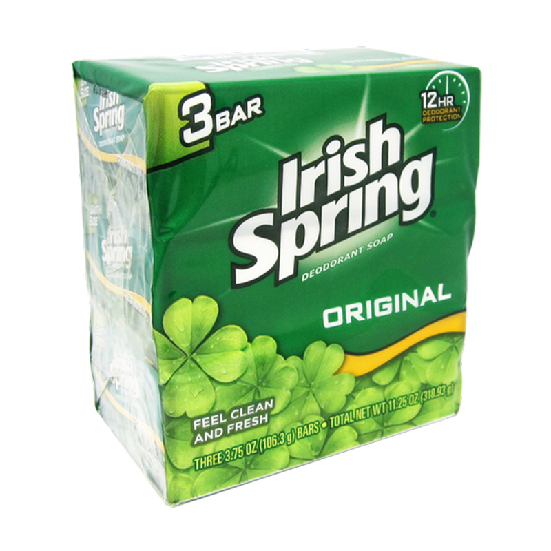 3.75OZ 3PK IRISH SPRING ORIGINAL SOAP-18