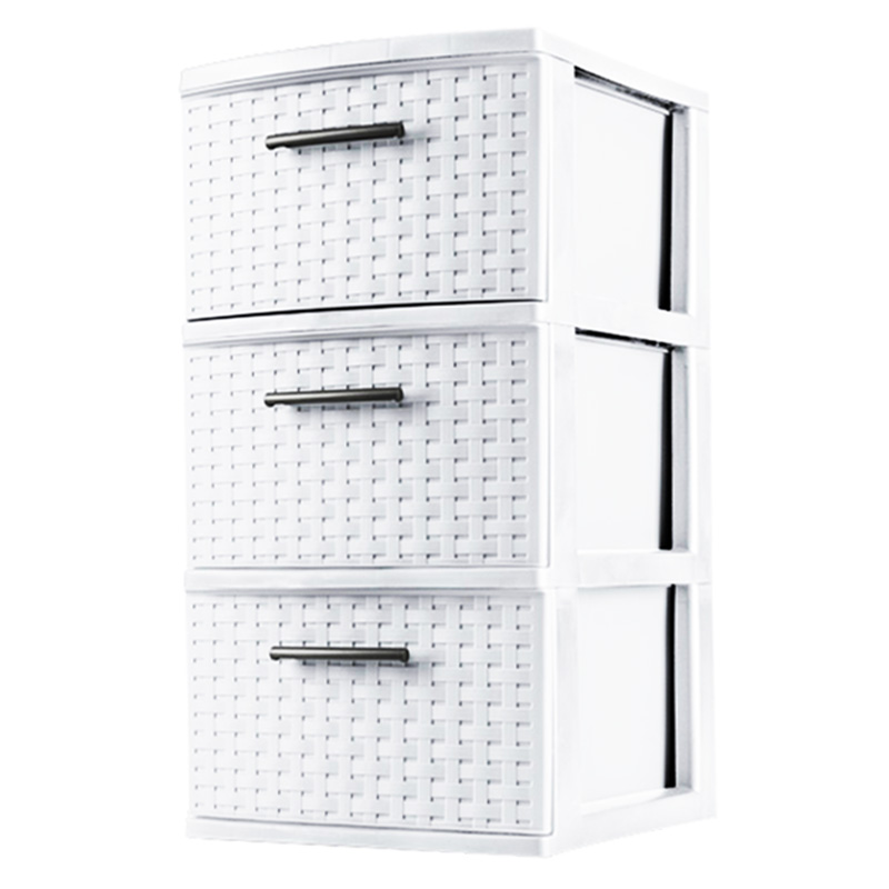 3 DRAWER WEAVE TOWER-CEMENT - 2