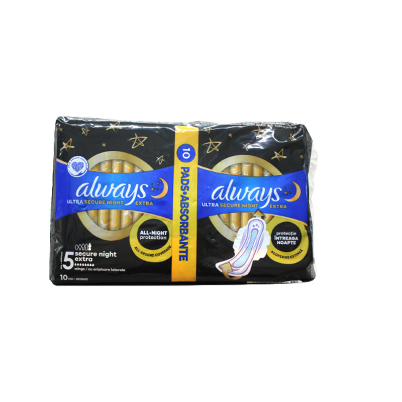 10CT ALWAYS PADS ULTRA SECURE NIGHT-14