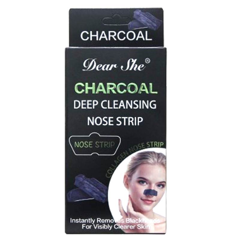 10PK CHARCOAL CLEANSING NOSE STRIPS-24