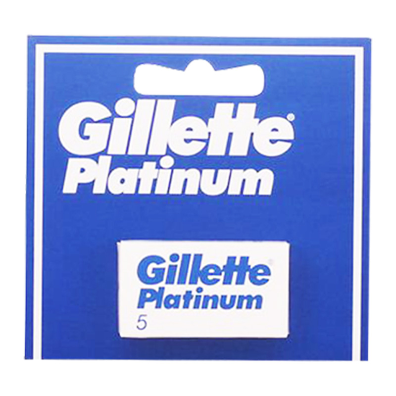 5PK GILLETTE 411879 PLATINIUM BLADE-10