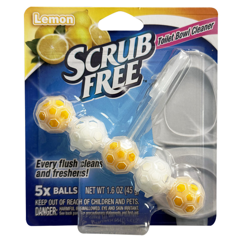 1.6oz SCRUB FREE TOILET BOWL CLEANER LEMON-12