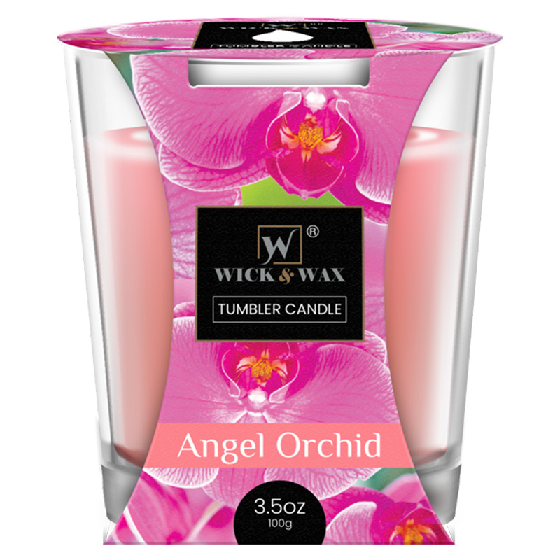 3.5oz TUMBLER CANDLE ANGEL ORCHID -12