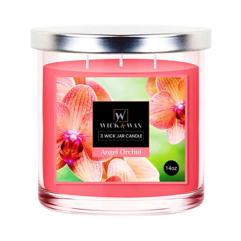 14OZ 3-WICK JAR CANDLE ANGEL ORCHID-6