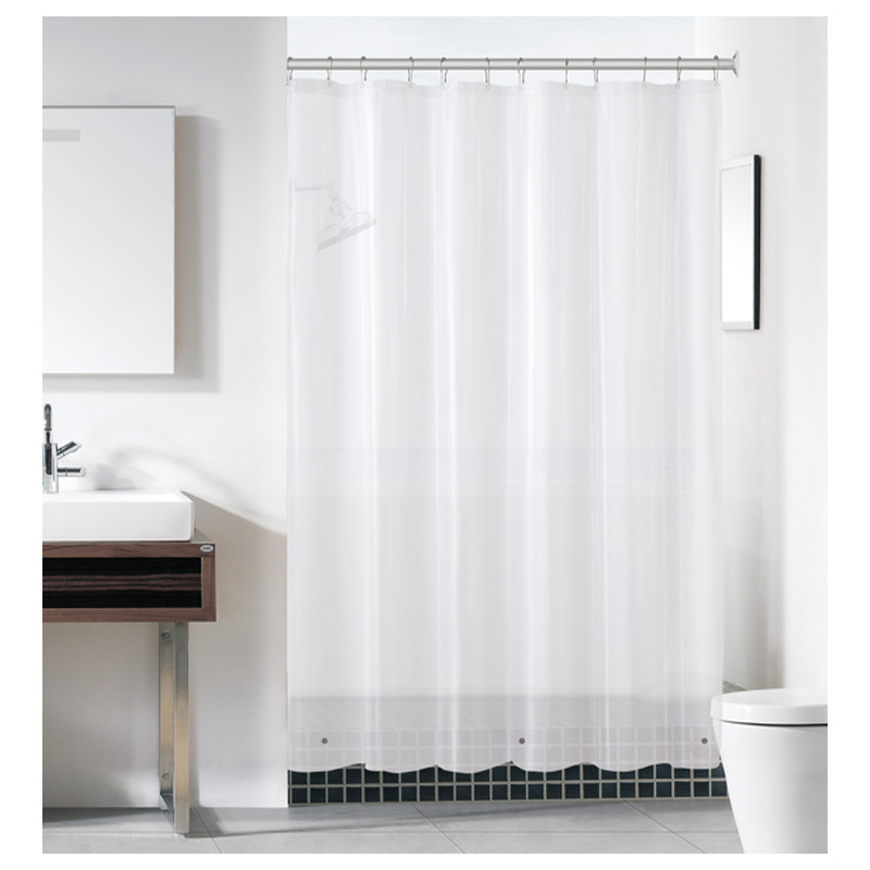 PVC SHOWER CURTAIN LINER FROSTY 5G -12