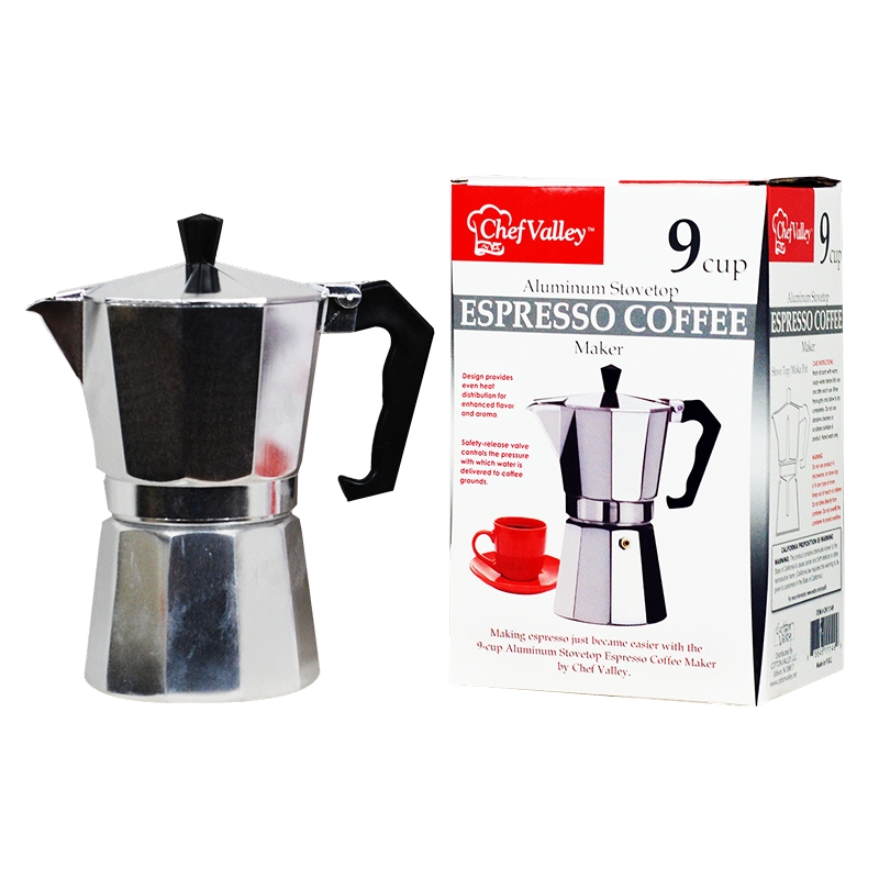 9 CUPS ALUM. COFFEE MAKER-12