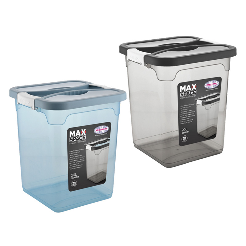 676oz / 20L MAX SPACE STORAGE CONTAINER SR. - 12