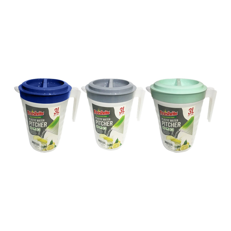 102oz/3000ML PLASTIC PITCHER WITH LID-36