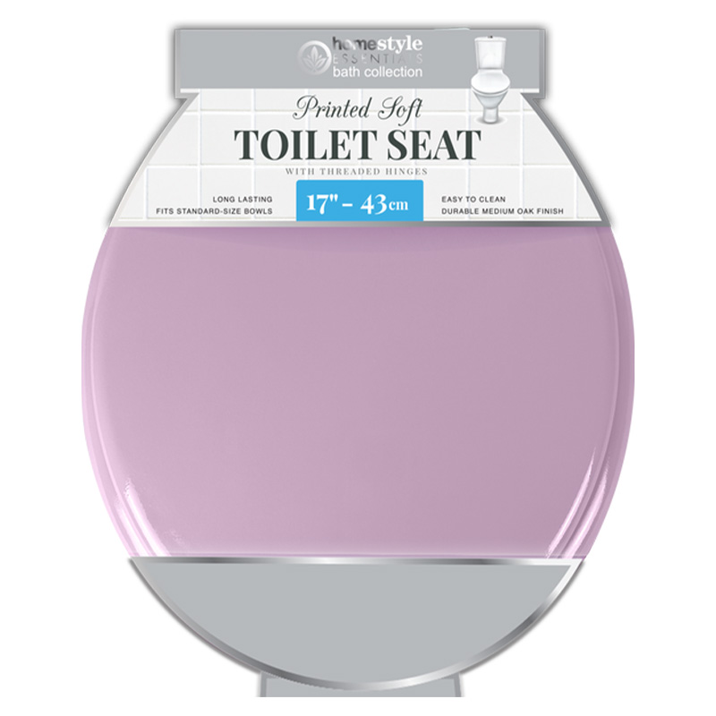 17" SOLID PVC SOFT SEAT PINK-6
