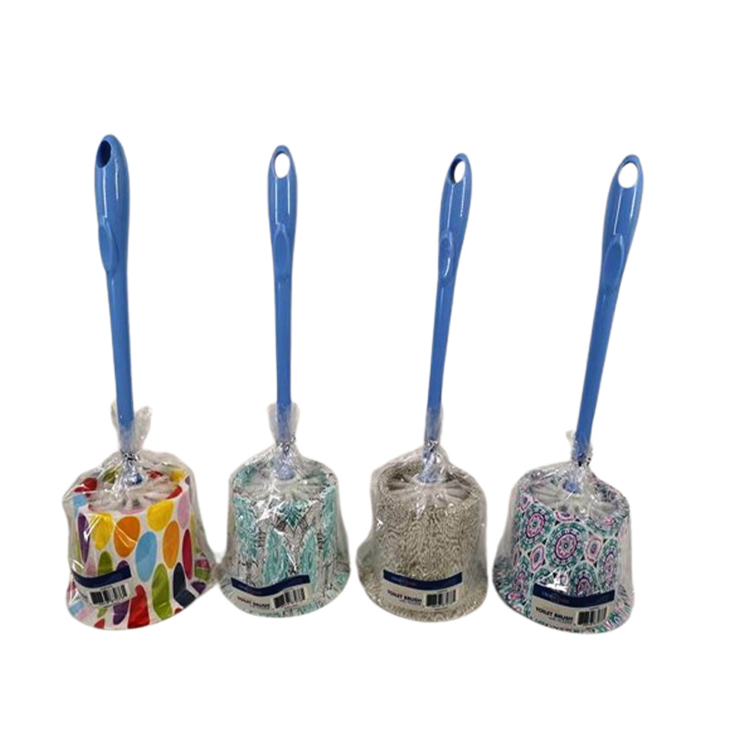 PRINTED TOILET BRUSH W HOLDER-24