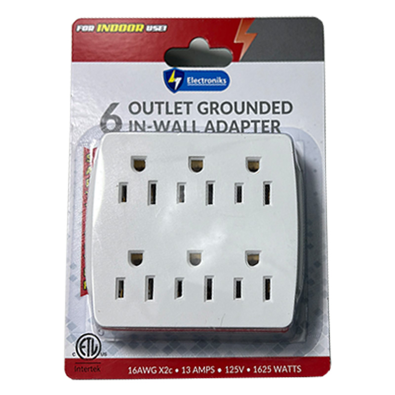 06 OUTLETS GROUNDING ADAPTER - 12/24