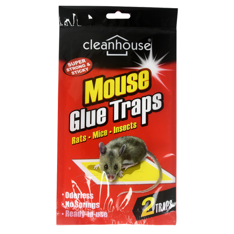 2PK SUPER ADHESIVE TRAPS (RED) - 96