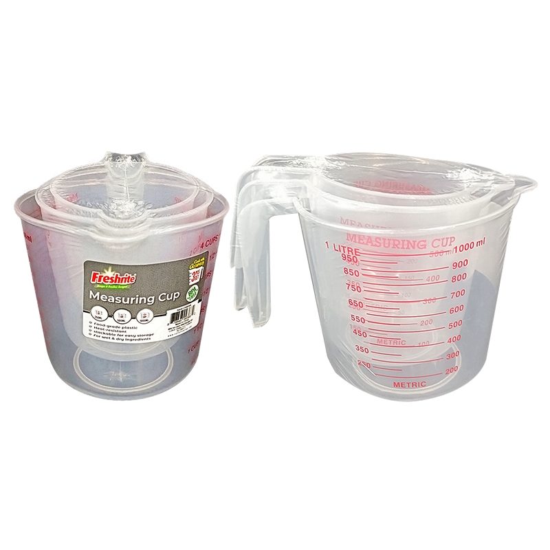 SET OF 3PC MEASURING CUP-24