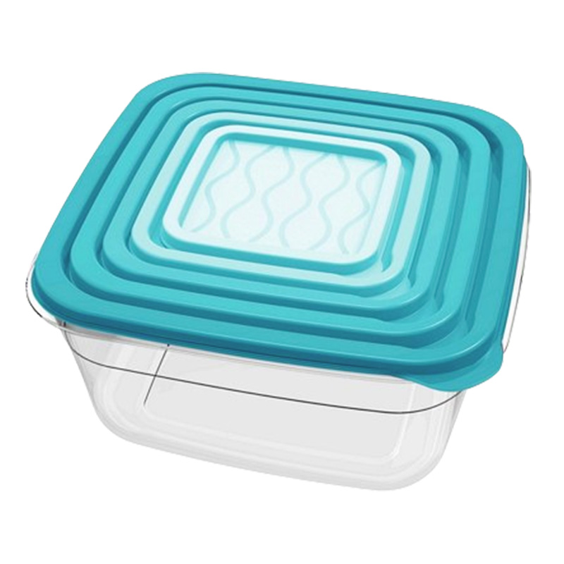 SET OF 5 FOOD STORAGE CONTAINER SQRE-36