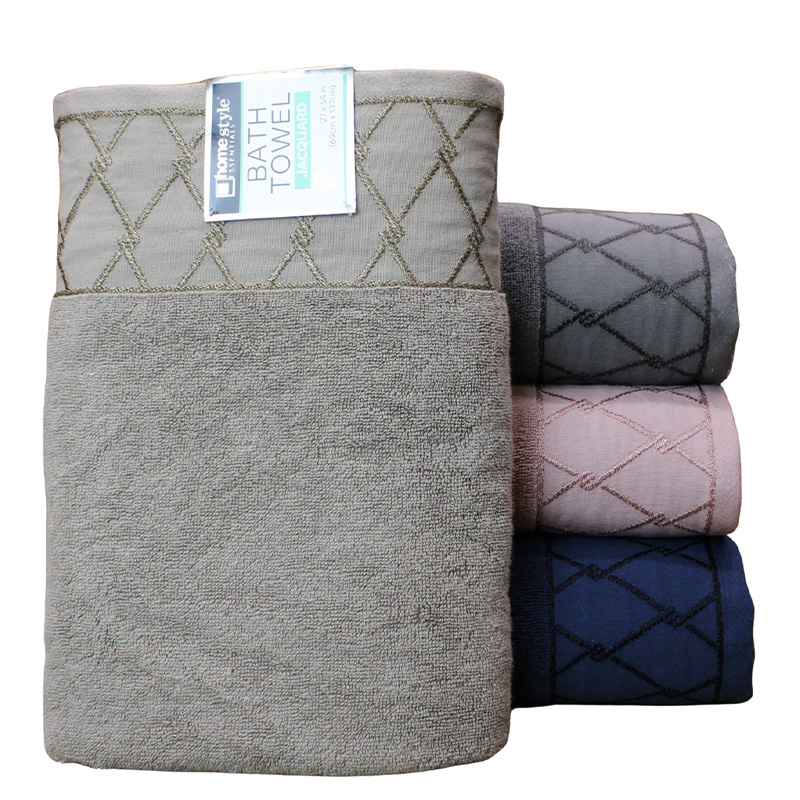 JACQUARD BATH TOWEL (VISCOSE FANCY)-12