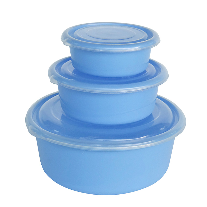 SET OF 3 FOOD CONTAINER ROUND-48