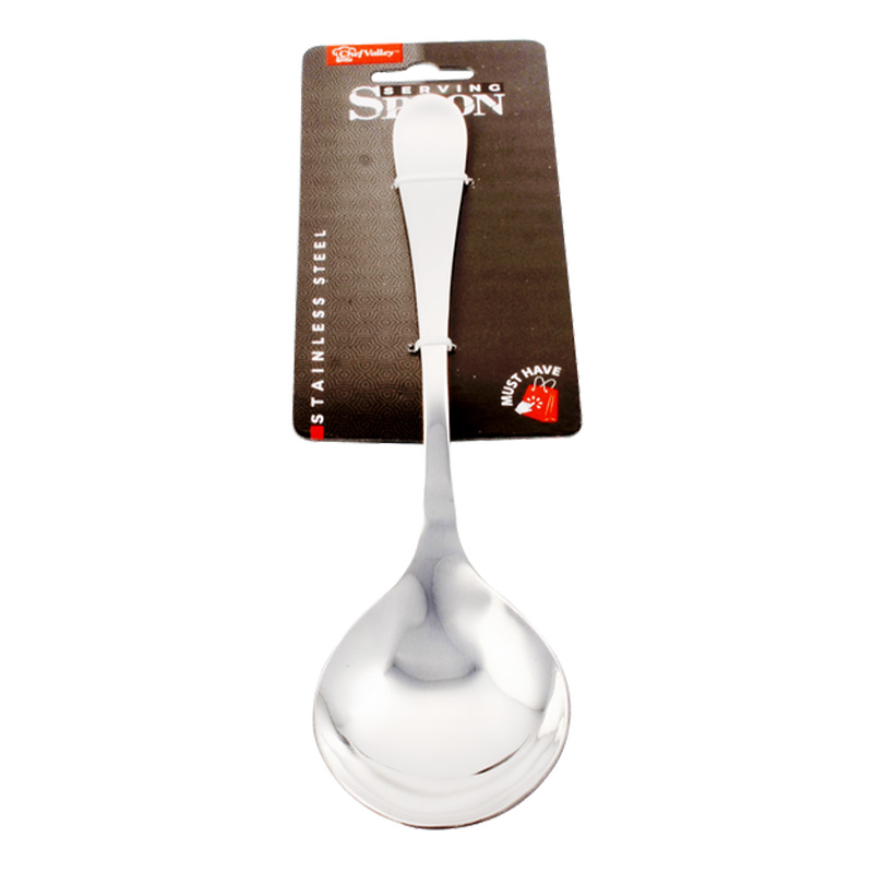 SS CURVE SERVING SPOON-24