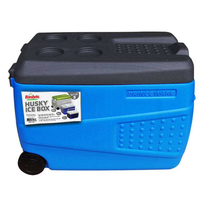 ICE BOX HUSKY SET OF 03 PCS BLUE - 1