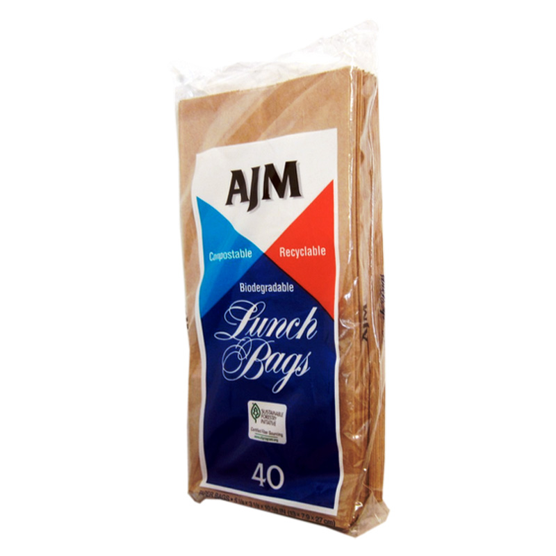 BROWN LUNCH BAGS 40CT-30